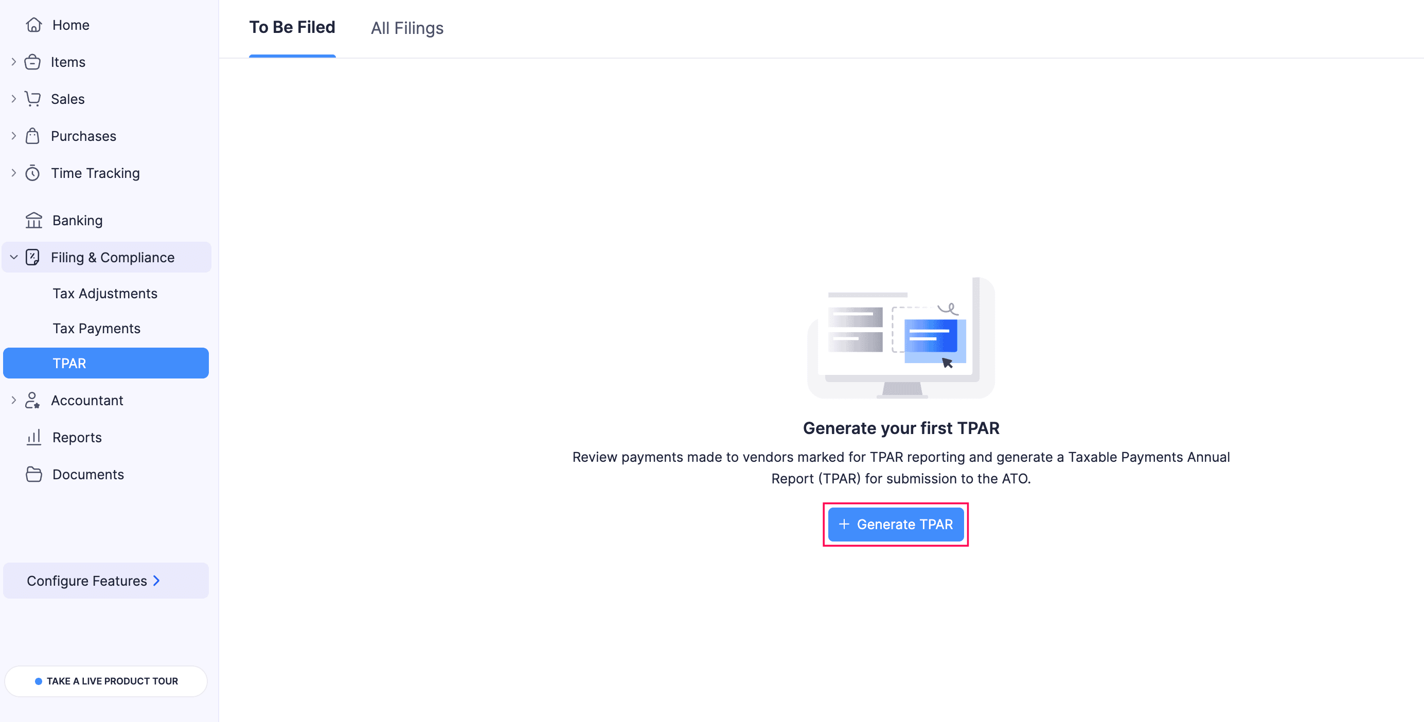 Generate TPAR