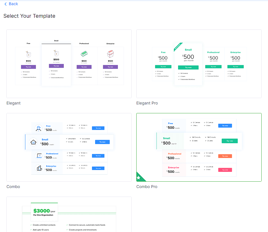 Widget Template