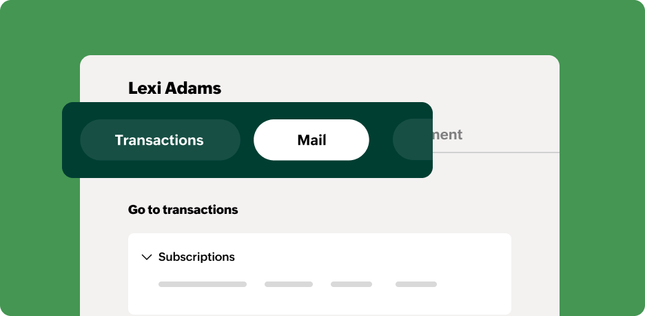 Access both transactions and emails from Zoho Billing | Zoho Billing