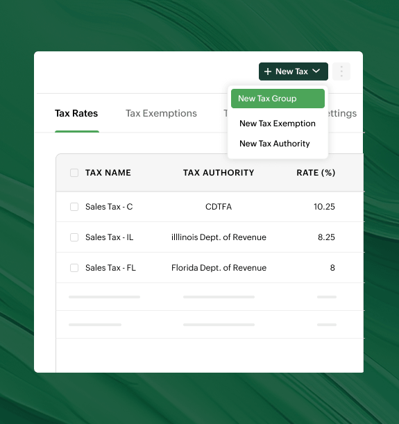 Image depicting the different payment gateways and modes supported in Zoho Billing