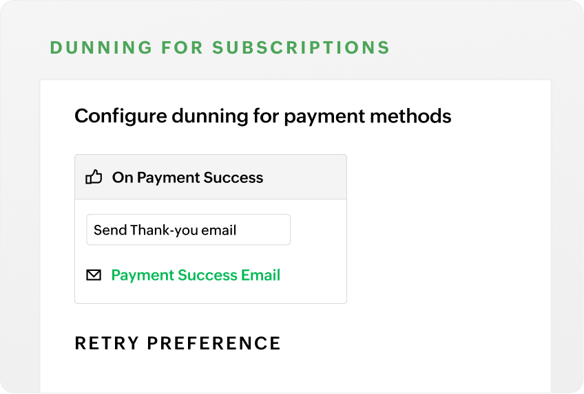 Automate dunning workflow to reduce revenue leaks | Zoho Billing