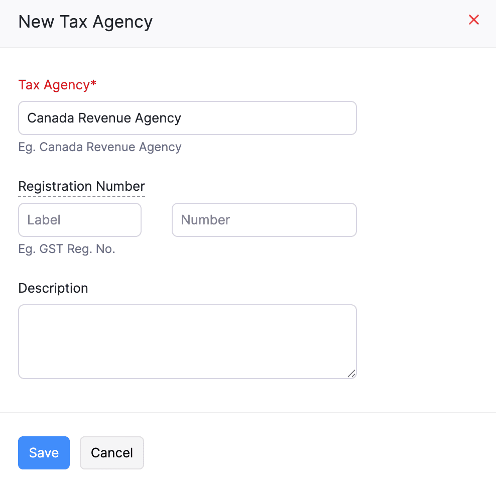 New Tax Agency