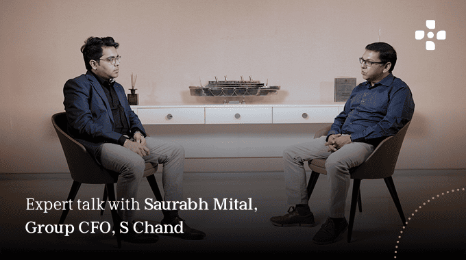 Navigating between long term stability and growth acceleration in Indian Educational Industry. From Saurabh Mital, Group CFO, S Chand