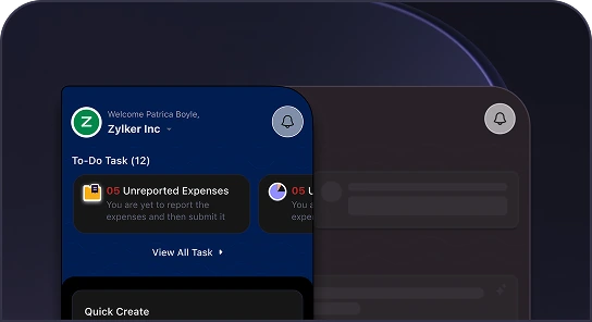 App resizability in Zoho Expense