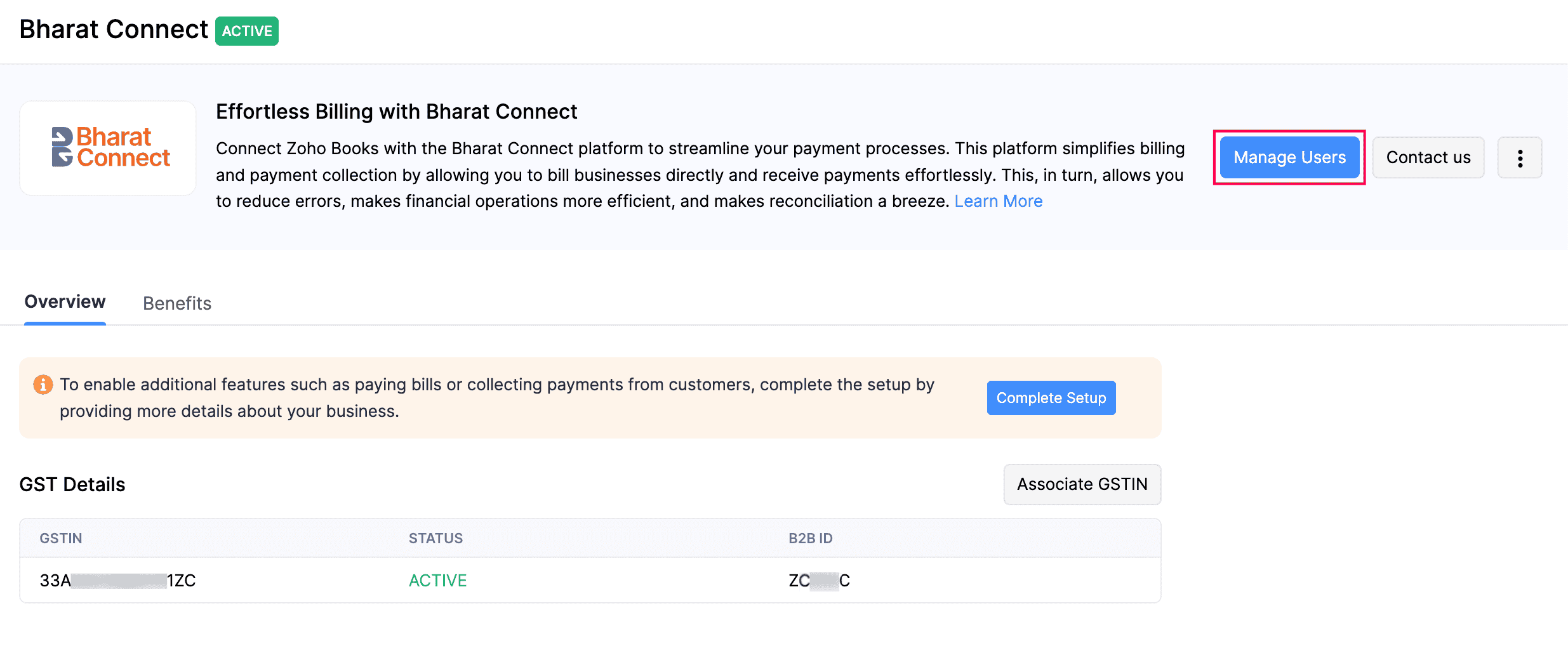 Manage Users