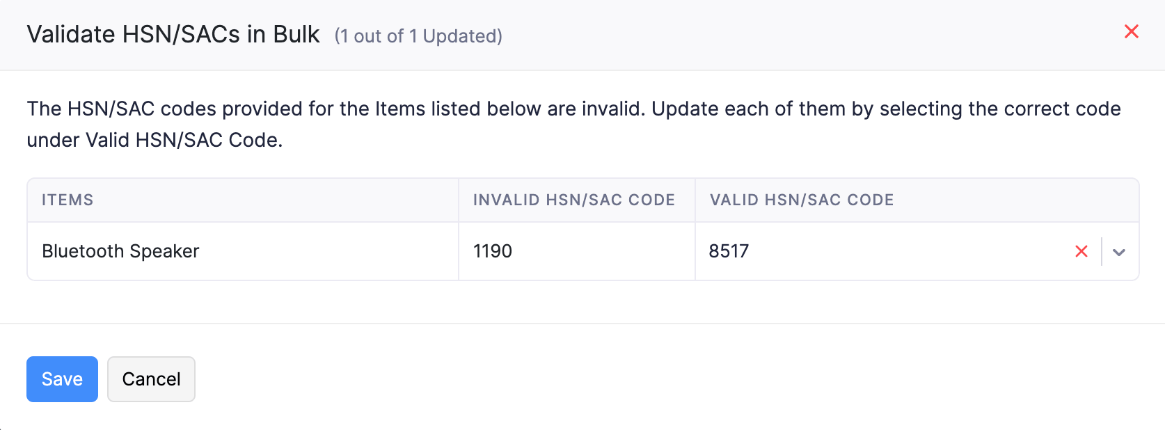 Validate Pop-up