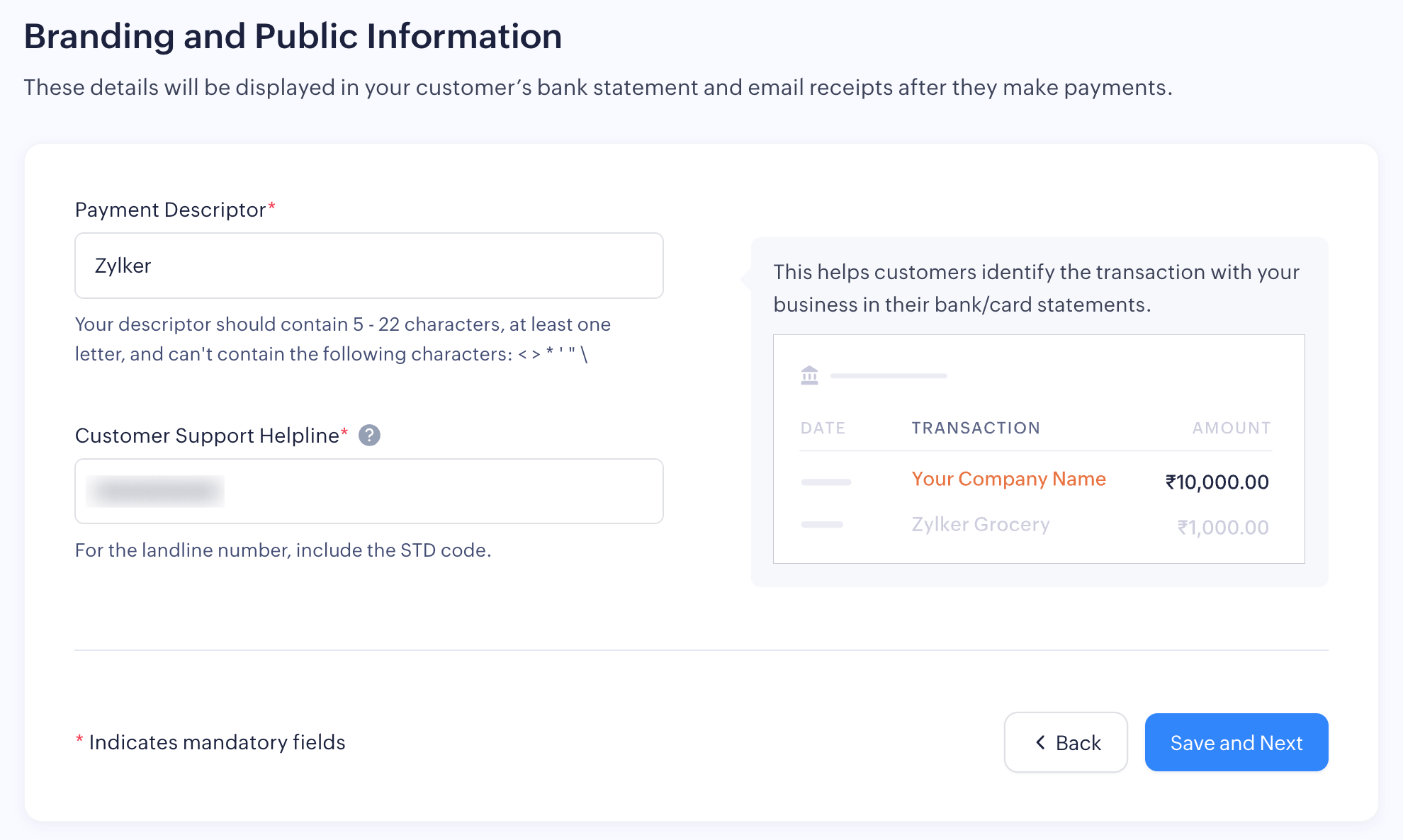 Branding and Public Information