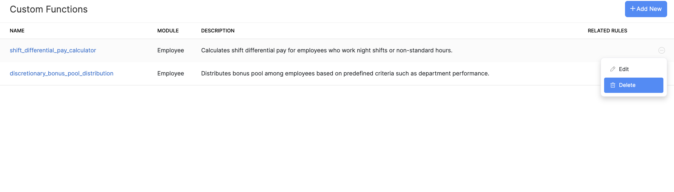 Workflow Rules
