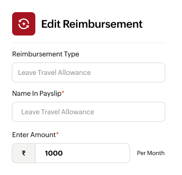 Set reimbursement limits