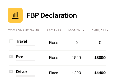 FBO decleration process