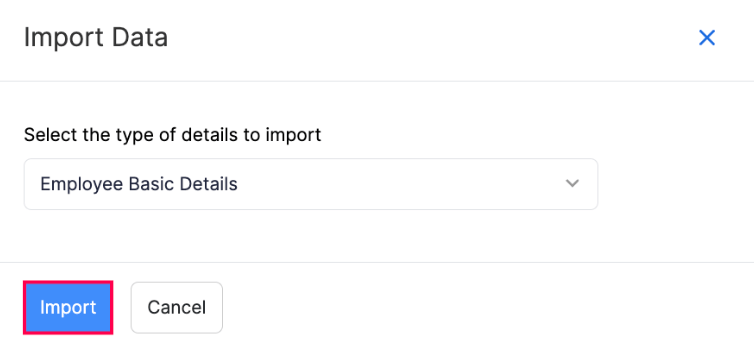 Import Employee Data