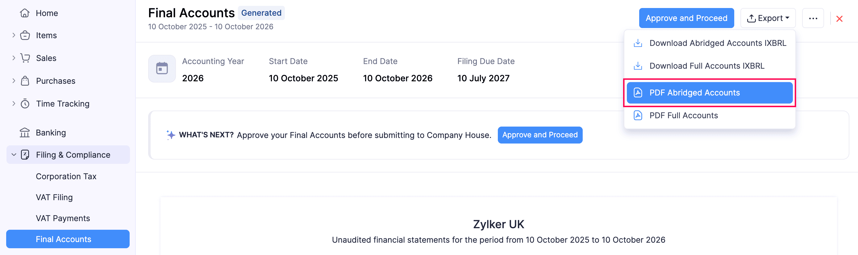 PDF Abridged Accounts