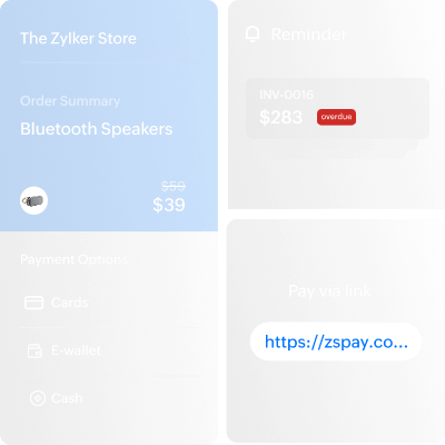 Receive payment